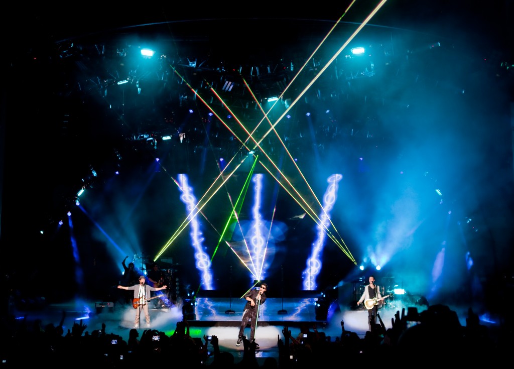 LED lumières de la scène d'intérieur